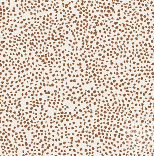 Knooptopje - Print - Bruine dot