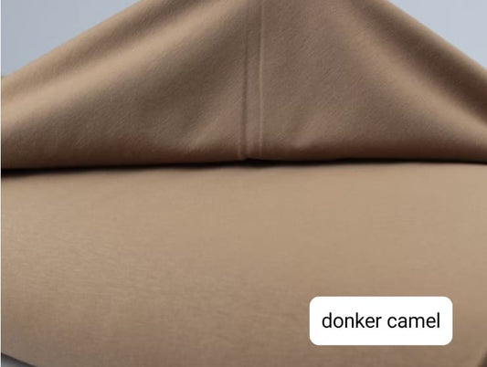 Knoopjurkje - Uni - Donker camel