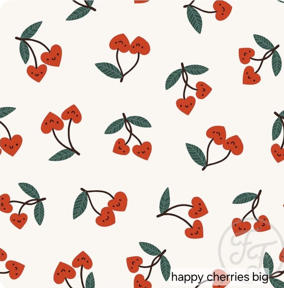 Broekje - Print - Happy cherries