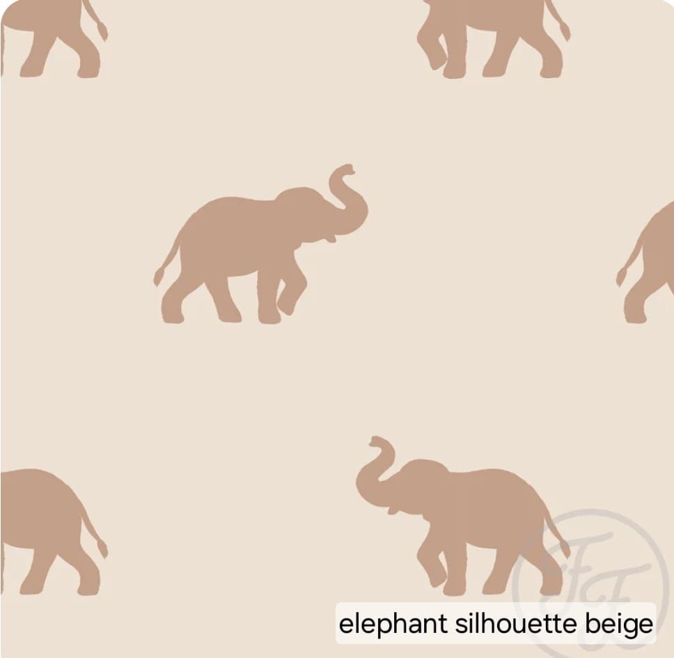 Overslagshirt - Print - Olifant