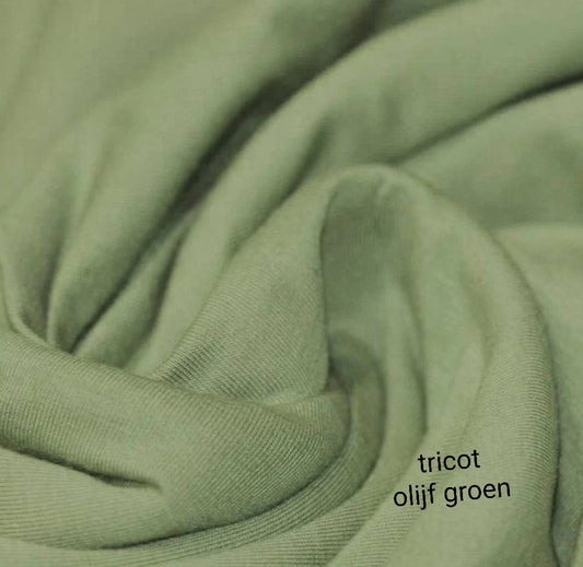 Overslagshirt - Uni - Olijf groen