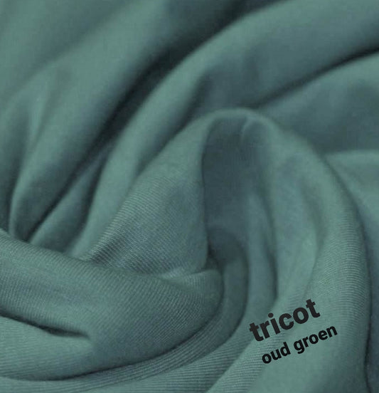 Shirt - Uni - Oud groen