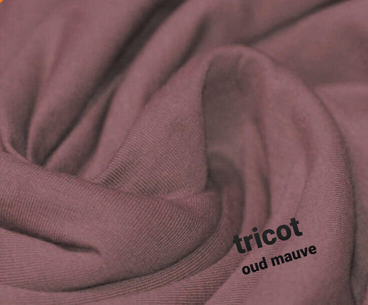 Overslagshirt - Uni - Oud mauve